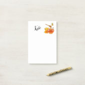 ポストイットノートハニービー ポストイット (デスク上)