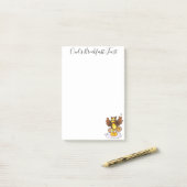 . .ポストイットノートフクロウの卵 ポストイット (デスク上)