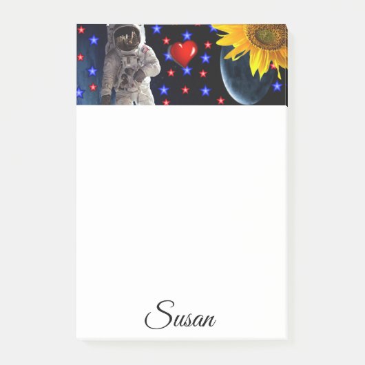 ポストイットノート宇宙飛行士 ポストイット (正面)