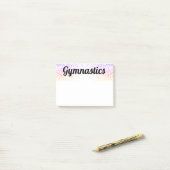 ポストイットノート4x3体操カラフル文具 ポストイット (デスク上)