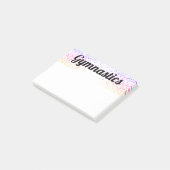 ポストイットノート4x3体操カラフル文具 ポストイット (アングル)