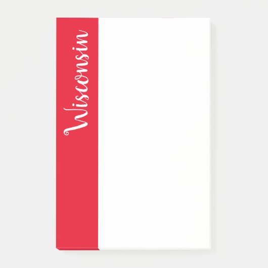 ポストイットノート – ウィスコンシン ポストイット (正面)