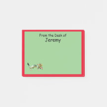 ポストイットノート – ドラゴンと赤縁ど