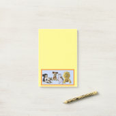ポストイットノート – フレーム内のおもちゃ動物のグループ ポストイット (デスク上)