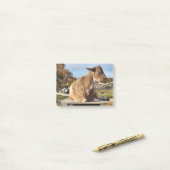 ポストイットノート「ヤギ」 ポストイット (デスク上)