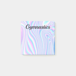 ポストイットノート – 体操 – 渦巻形のカラー ポストイット