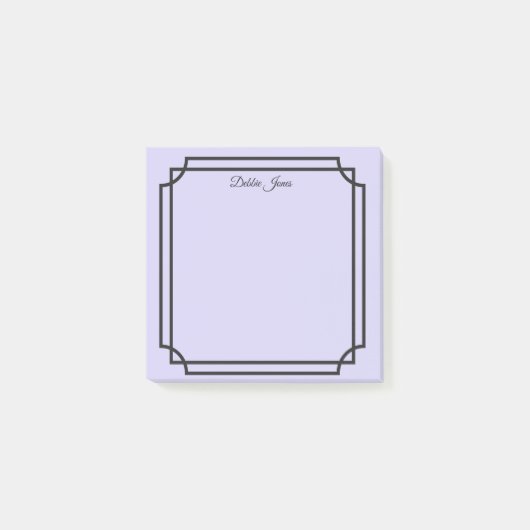 ポストイットノート – 名前をカスタムする ポストイット (正面)