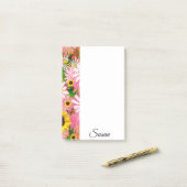 ポストイットノート（昆虫）マルハナバチ蝶 ポストイット (デスク上)