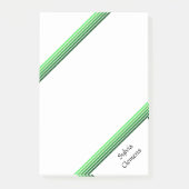 ポストイットノート – 緑の影 ポストイット (正面)
