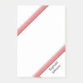 ポストイットノート – 赤の影 ポストイット (正面)