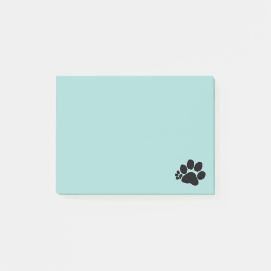 ポストイットノート – Polydactyl Paw Print ポストイット (正面)