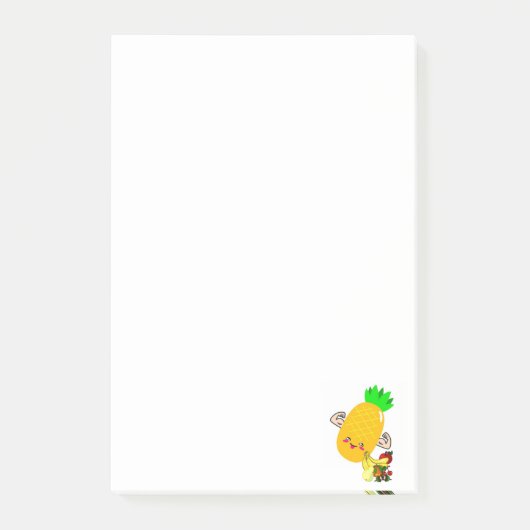 ポストイットノートPineapple Fruit ポストイット (正面)