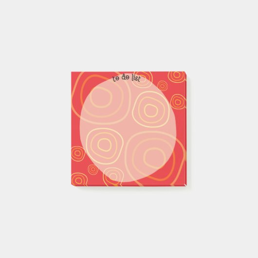 ポストイットパーソナライズされたノートを一覧表示するには ポストイット (正面)