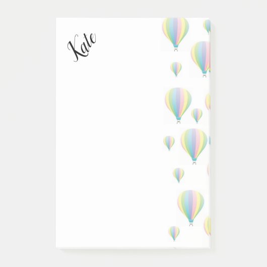 ポストイットメモのパラシュート ポストイット (正面)