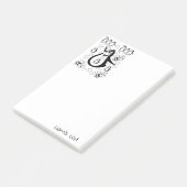 ポストイットメモ カラフルペンギン ハチミツ ポストイット (アングル)