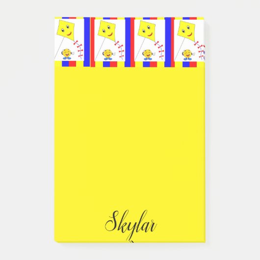 ポストイット ノーツ イエロー キテ (正面)