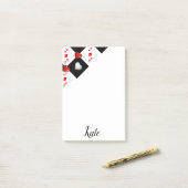 ポストイット ノーツ エース カード (デスク上)