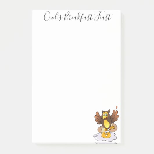 ポストイット ノーツ オウルズ エッグス (正面)