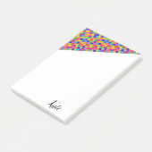 ポストイット ノーツ カラフル パズル (アングル)