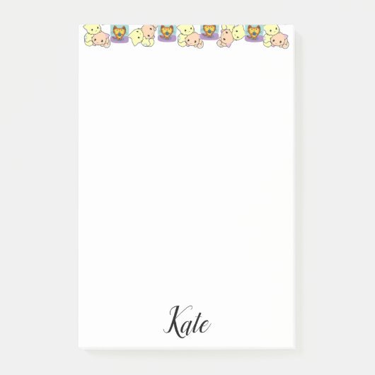 ポストイット ノーツ キッテン キャッツ (正面)