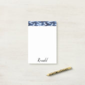 ポストイット ノーツ ブルー アーミー (デスク上)