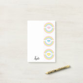 ポストイット ノーツ レインボー (デスク上)