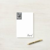 ポストイット ノーツ ヴィンテージ トレイン (デスク上)