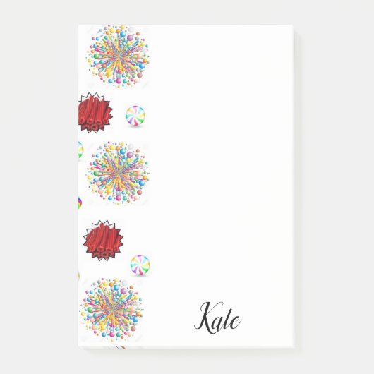 ポストイット ノーツ 赤いリコリス (正面)