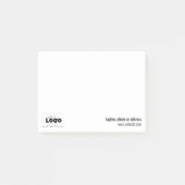 ポストイット®ノート会社カスタムロゴプロモーション ポストイット (正面)