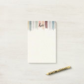 ポストイット ノート アース カラー (デスク上)