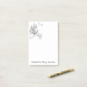 ポストイット ノート カラー フェアリー キャッスル (デスク上)