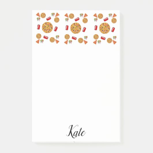 ポストイット ノート ピザ (正面)