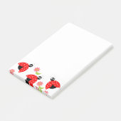 ポストイット ノート ラブバグ フラワル (アングル)