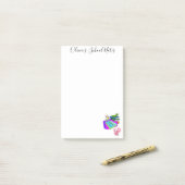 ポストイット ノート  学校 豚 (デスク上)