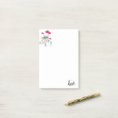 ポストイット ノート 象 (デスク上)