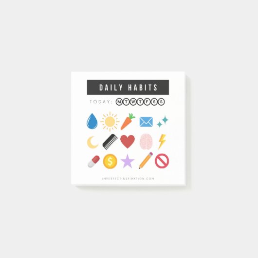 ポストイット®メモ、3" x 3" ポストイット (正面)