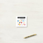 ポストイット®メモ、3" x 3" ポストイット (デスク上)