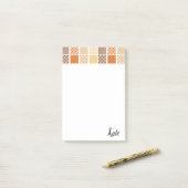 ポストイット 地球色 (デスク上)