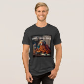 ポストウイルスリッチ – Squid Gamer トライブレンドTシャツ (正面全面)