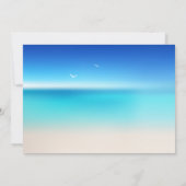 ポストウェディングレセプションのみ写真テンプレート招待状 招待状 (裏面)