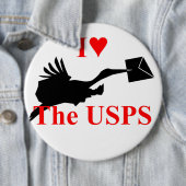 ポストオフィスのボタンが大好き 缶バッジ (インサイチュ)