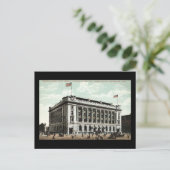 ポストオフィスクリーブランドオハイオ1910ヴィンテージ ポストカード (スタンド正面)