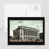 ポストオフィスクリーブランドオハイオ1910ヴィンテージ ポストカード (正面/裏面)