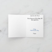 ポストオフィスゴールデンイーグルグリーティングカード シーズンカード (内部)