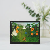 ポストカクラシックージヴィンテージアンリルーソー14 ポストカード (スタンド正面)