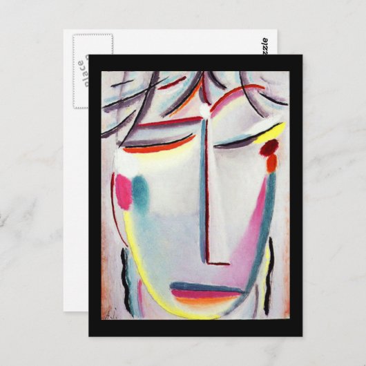 ポストカクラシックージ – ヴィンテージ/アレクセイvon Jawlensky 14 ポストカード (正面/裏面)