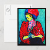 ポストカクラシックージ – ヴィンテージ/アレクセイvon Jawlensky 22 ポストカード (正面/裏面)