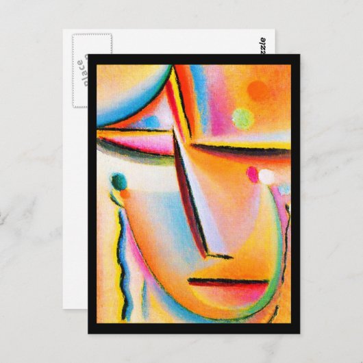 ポストカクラシックージ – ヴィンテージ/アレクセイvon Jawlensky 23 ポストカード (正面/裏面)