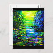 ポストカクラシックージ – ヴィンテージ/クロードモネ218 ポストカード (正面/裏面)