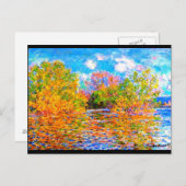 ポストカクラシックージ – ヴィンテージ/クロードモネ227 ポストカード (正面/裏面)